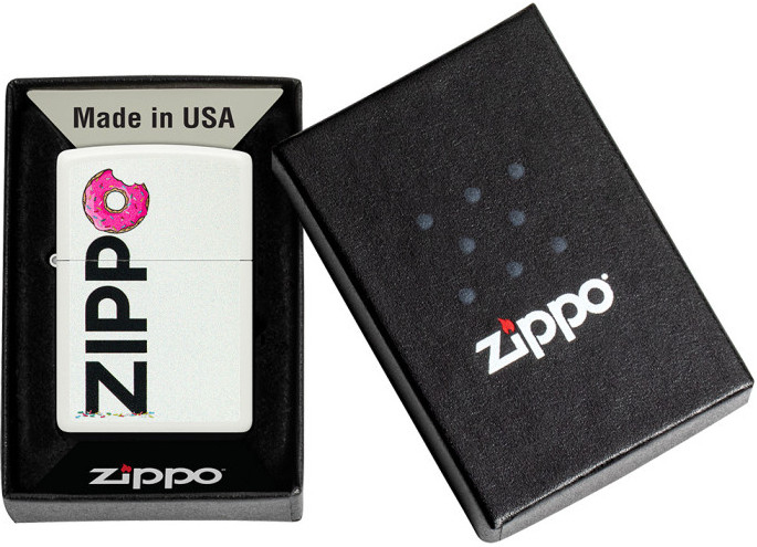 ZIPPO Zapaľovač FROSTED ZIPPO DESIGN (66017)