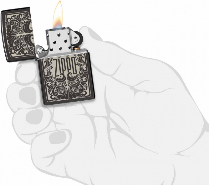 ZIPPO Zapaľovač RETRO DESIGN (25641)