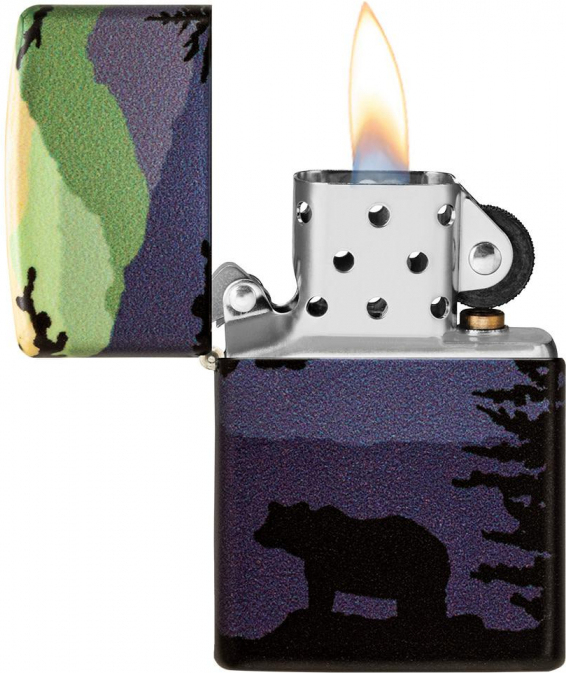 ZIPPO Zapaľovač BEAR LANDSCAPE (26032)