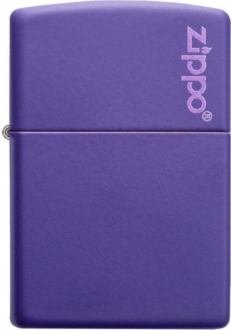 ZIPPO Zapaľovač PURPLE MATTE LOGO (26097)
