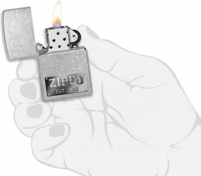 ZIPPO Zapaľovač LICENSE PLATE (25645)