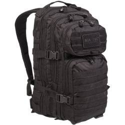 MILTEC Batoh Assault 20L - black (14002002)