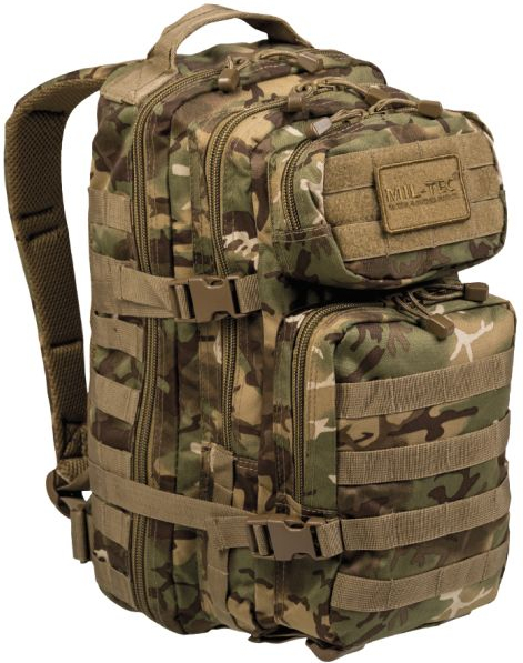 MILTEC Batoh Assault 20L - arid woodland (14002056)