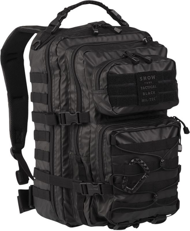 MILTEC Batoh Tactical Assault LG 36L laser cut - čierny (14002288)