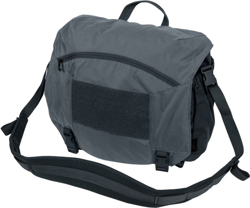 HELIKON Taška cez rameno Urban Courier, veľká cordura - šedo/čierna (TB-UCL-CD-3501A)