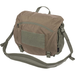 HELIKON Taška cez rameno Urban Courier, veľká cordura - coyote/adaptive green (TB-UCL-CD-1112A)