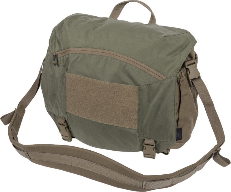 HELIKON Taška cez rameno Urban Courier, veľká cordura - adaptive green/coyote (TB-UCL-CD-1211A)