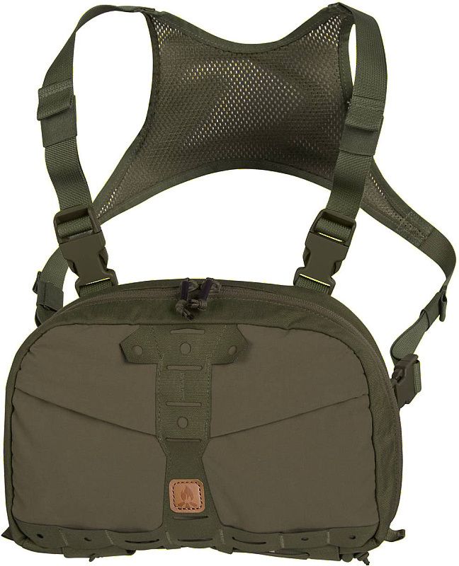 HELIKON Batoh na hrudník Numbat cordura - adaptive green / olivový (TB-NMB-CD-1202A)