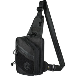 M-TAC Taška na plece pre skryté nosenie zbrane Elite Hex s velcro - black (51403002)