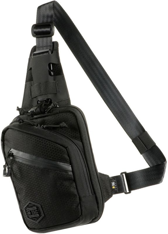 M-TAC Taška na plece pre skryté nosenie zbrane Elite Hex - black (10175002)