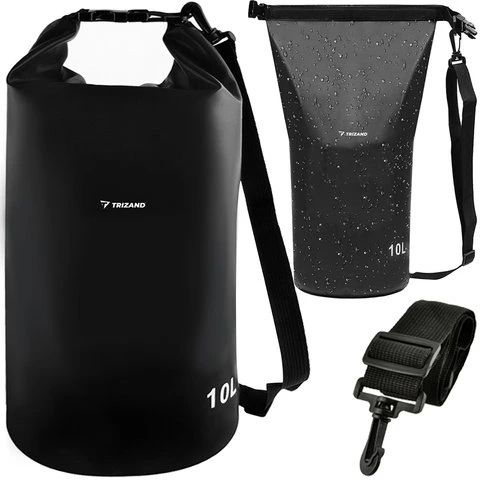 TRIZAND Námorný vak Saver Plus 10L - black