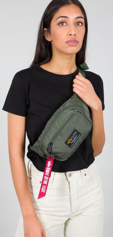 ALPHA INDUSTRIES Ladvinka Crew Waist Bag - sage green (196923/01)