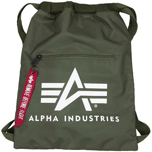 ALPHA INDUSTRIES Taška Alpha Gym Bag - sage green (196927/01)