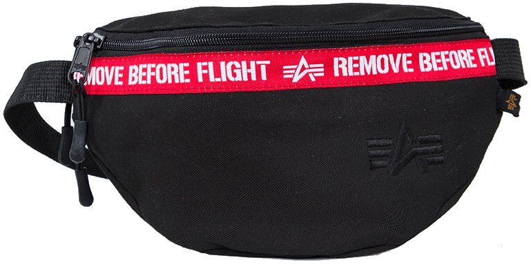 ALPHA INDUSTRIES Ladvinka RBF Waistbag - čierna (126921/03)