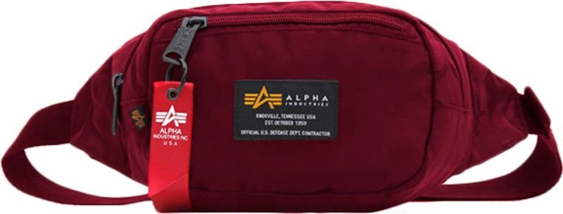 ALPHA INDUSTRIES Ladvinka Crew Waist Bag - burgundy (196923/184)