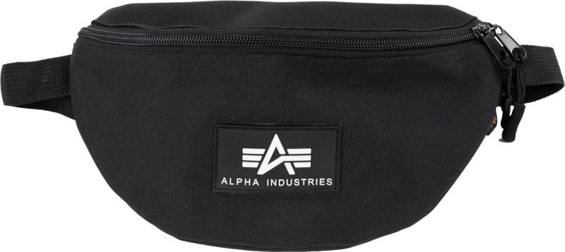 ALPHA INDUSTRIES Ladvinka Rubber Print Waistbag - čierna (198912/03)