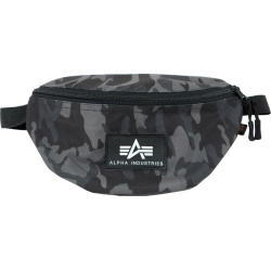 ALPHA INDUSTRIES Ladvinka Rubber Print Waistbag - black camo (198912/125)