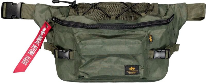 ALPHA INDUSTRIES Ľadvinka Combat Waist Bag - dark olive (156949/142)