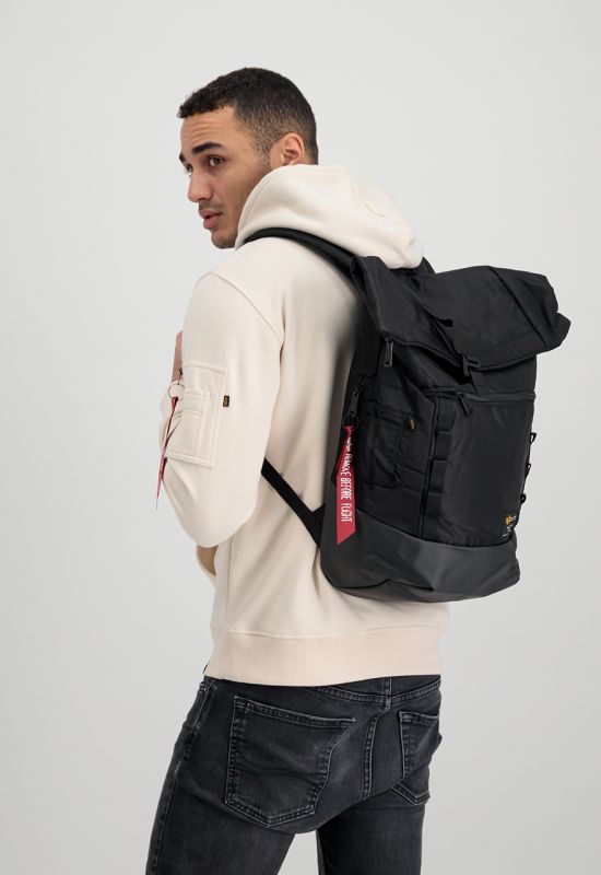 ALPHA INDUSTRIES Batoh Crew RT Bag - čierny (126941/03)