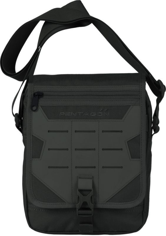 PENTAGON Taška cez rameno Messenger Bag - čierna (K16087-BLK)