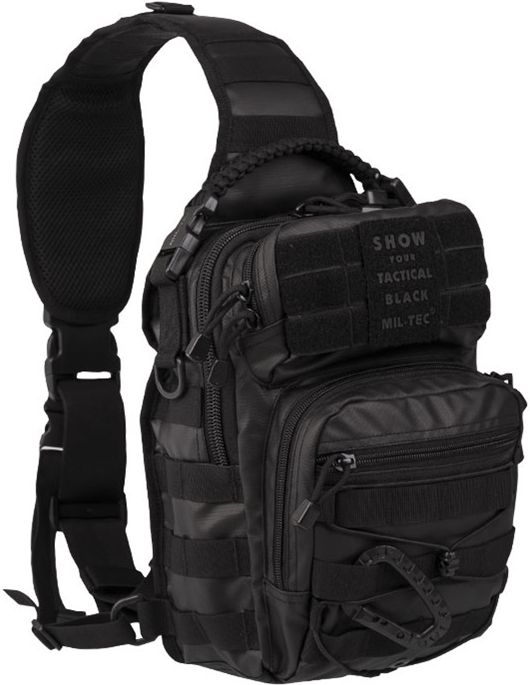 MILTEC Kapsa cez rameno Strap Assault Tactical Pack SM - čierna (14059188)