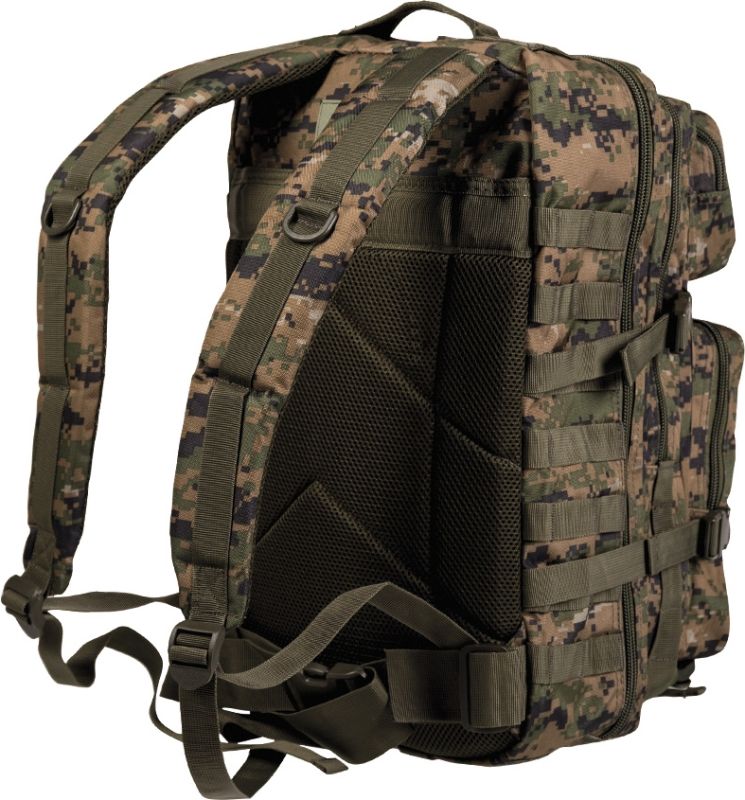 MILTEC Batoh Assault LG 36L - digital woodland (14002271)