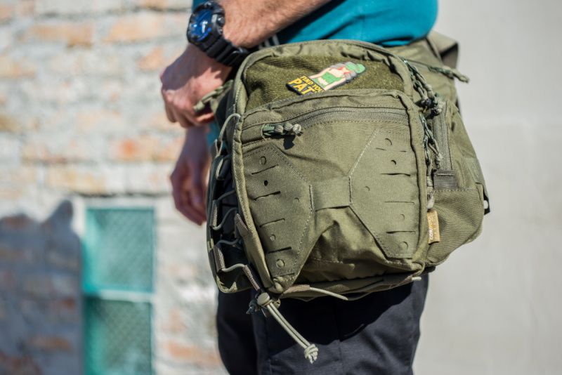 HELIKON Taška cez rameno EDC SIDE BAG cordura - olivová (TB-PPK-CD-02)