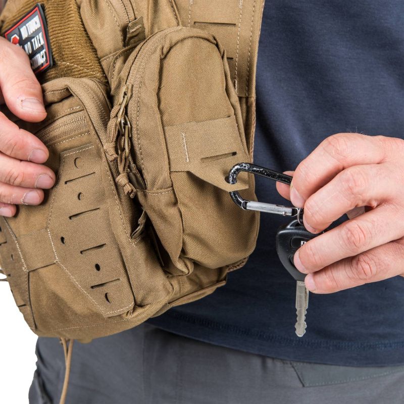 HELIKON Taška cez rameno EDC SIDE BAG cordura - šedá (TB-PPK-CD-35)