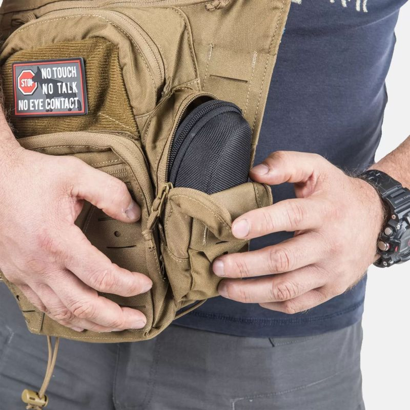 HELIKON Taška cez rameno EDC Side bag cordura - multicam black (TB-PPK-CD-0C)