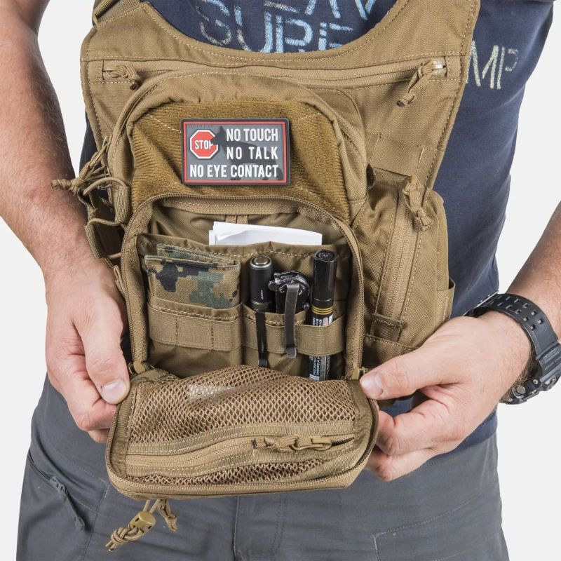 HELIKON Taška cez rameno EDC Side bag cordura - multicam black (TB-PPK-CD-0C)