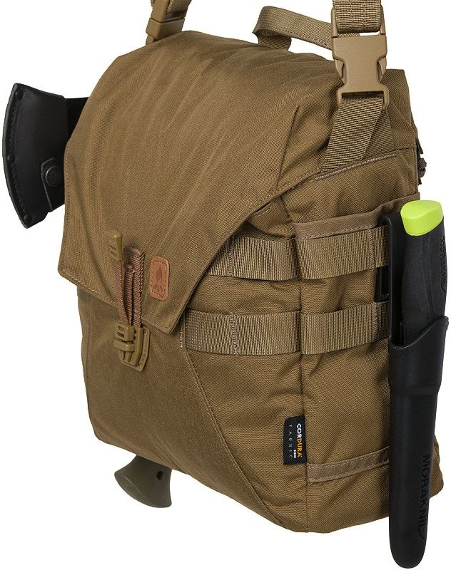 HELIKON Taška cez rameno BUSHCRAFT HAVERSACK cordura - olive green/black (TB-HVS-CD-0201B)