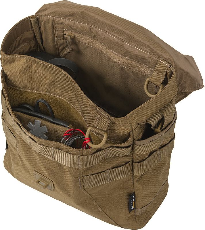 HELIKON Taška cez rameno BUSHCRAFT HAVERSACK cordura - coyote (TB-HVS-CD-11)