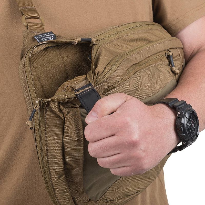 HELIKON Batoh EDC Sling cordura - čierny (PL-ESB-CD-01)