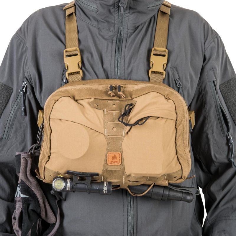 HELIKON Batoh na hrudník Numbat cordura - earth brown / clay (TB-NMB-CD-0A0BB)