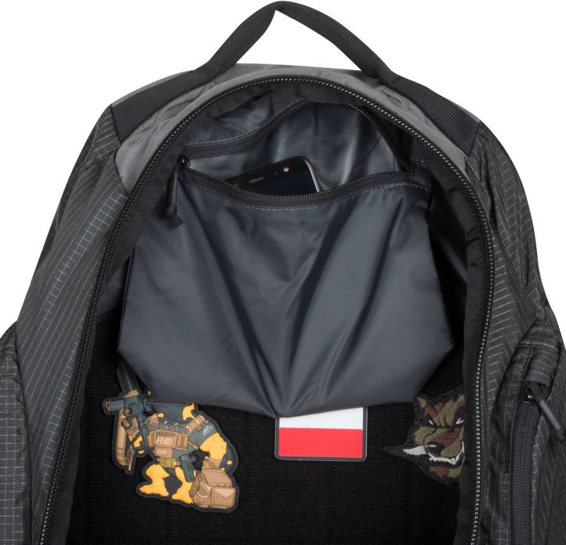 HELIKON Batoh Downtown Backpack nylon - šedý (PL-DTN-NL-1919A)