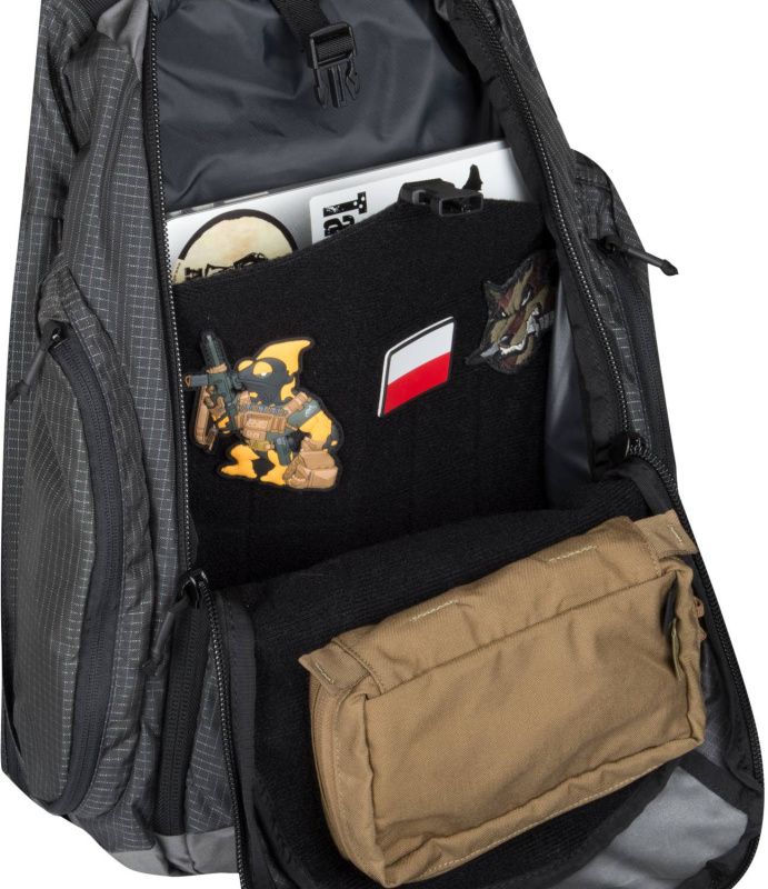 HELIKON Batoh Downtown Backpack nylon - šedý (PL-DTN-NL-1919A)