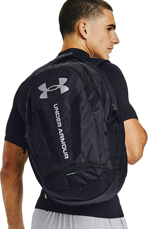 UNDER ARMOUR Batoh Hustle 5.0 - čierny/biely (1361176-001)