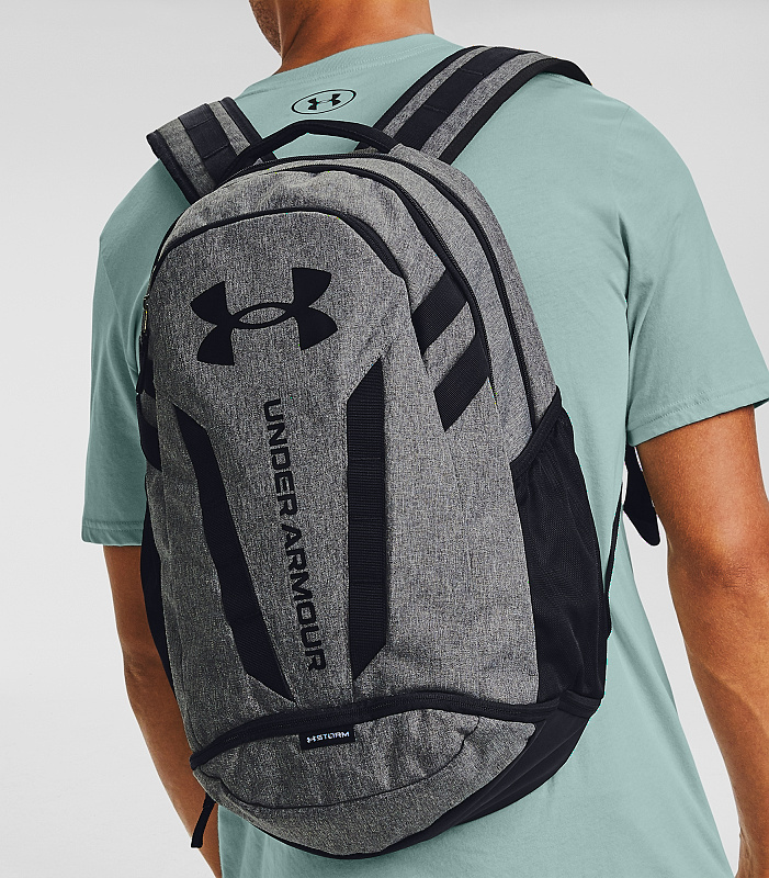 UNDER ARMOUR Batoh Hustle 5.0 - šedý (1361176-002)
