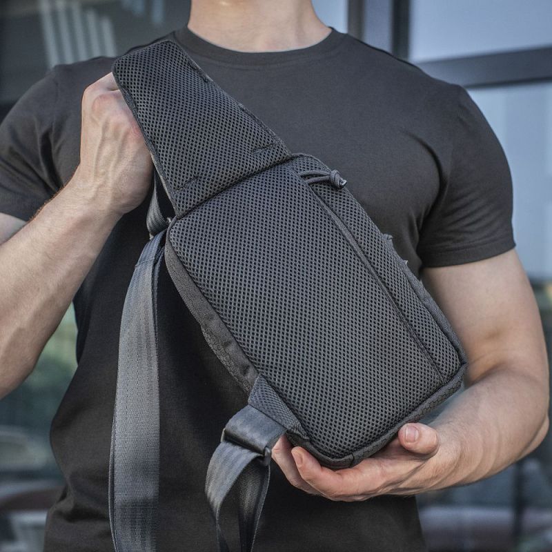 M-TAC Taška na plece pre skryté nosenie zbrane Elite Hex - multicam black / black (10175208)