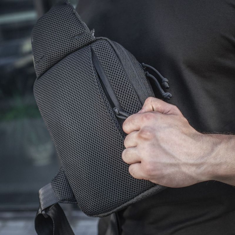 M-TAC Taška na plece pre skryté nosenie zbrane Elite Hex - multicam black / black (10175208)