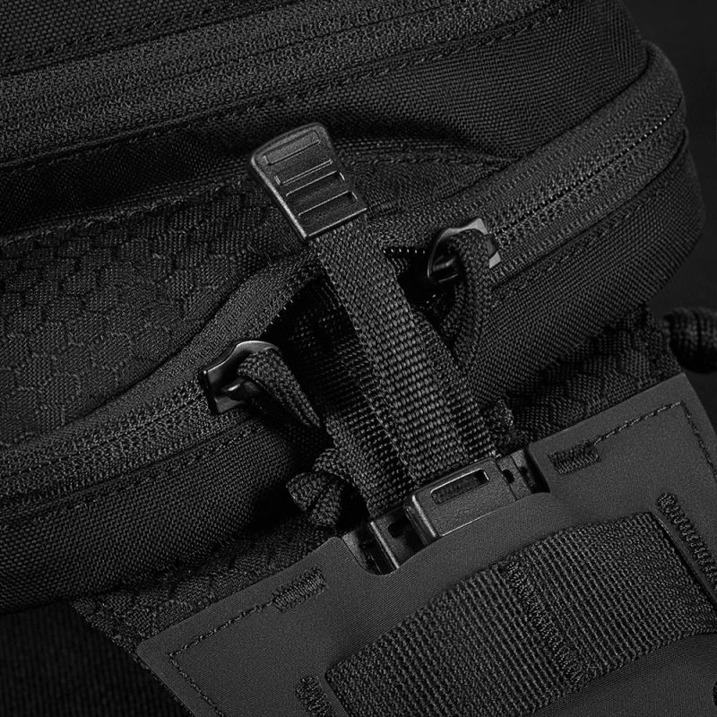 M-TAC Taška na plece pre skryté nosenie zbrane Hex s velcro - black (10506002)