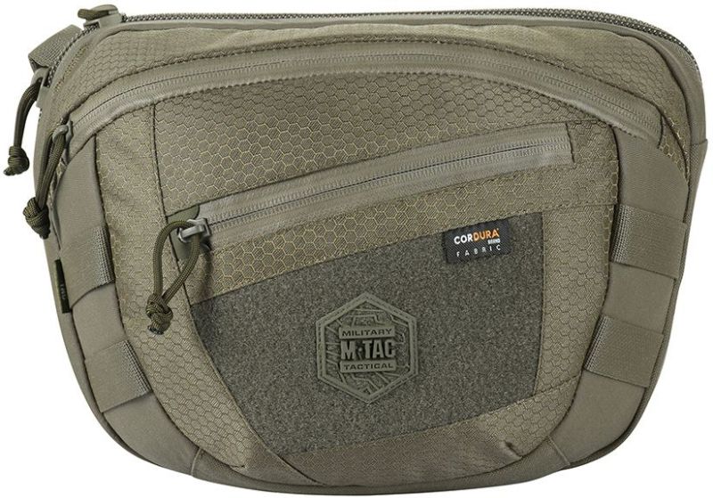 M-TAC Taška cez rameno Sphaera Hex Hardsling Large with Velcro Elite - ranger green (51422023)
