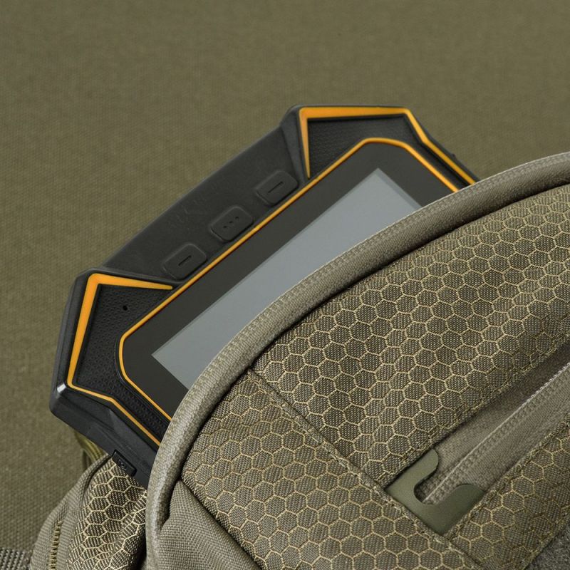 M-TAC Taška cez rameno Sphaera Hex Hardsling Large with Velcro Elite - ranger green (51422023)