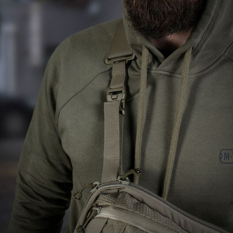 M-TAC Taška cez rameno Sphaera Hex Hardsling Large with Velcro Elite - ranger green (51422023)