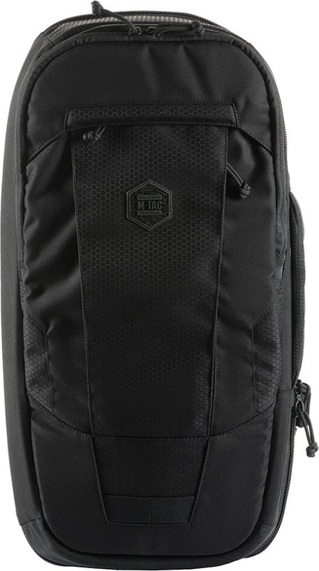 M-TAC Batoh Single-Strap Agent Elite Hex - black (10149002)