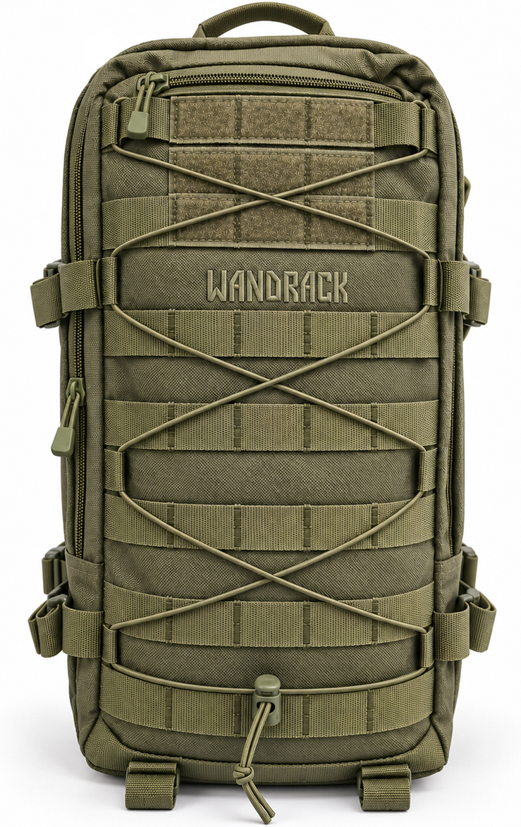 WANDRACK TACTICAL Batoh Milvus Mk2 - green
