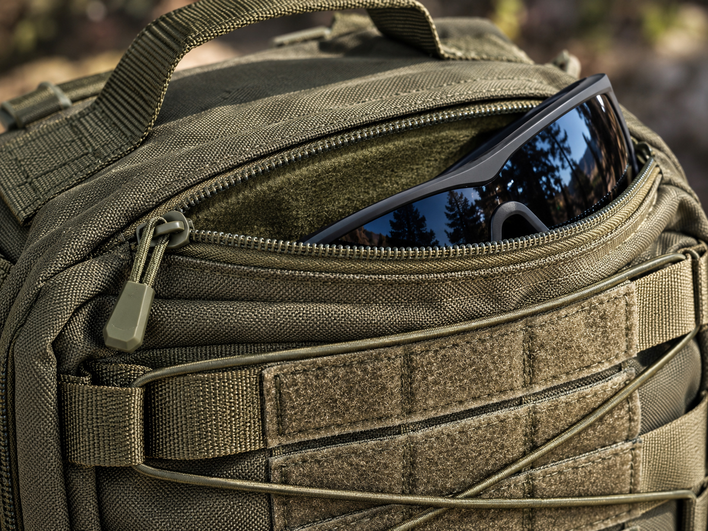 WANDRACK TACTICAL Batoh Milvus Mk2 - green