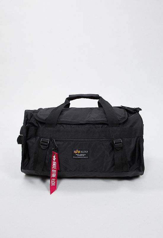 ALPHA INDUSTRIES Taška Crew Duffle Bag - čierna (196922/03)