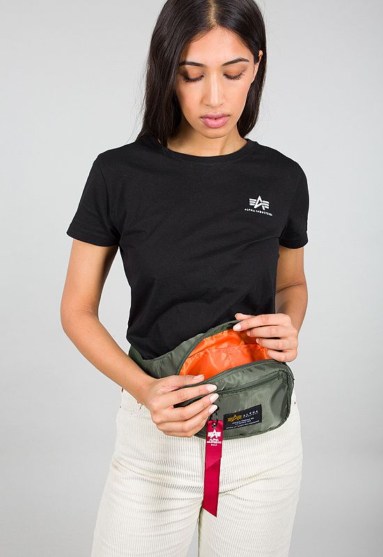 ALPHA INDUSTRIES Ladvinka Crew Waist Bag - sage green (196923/01)