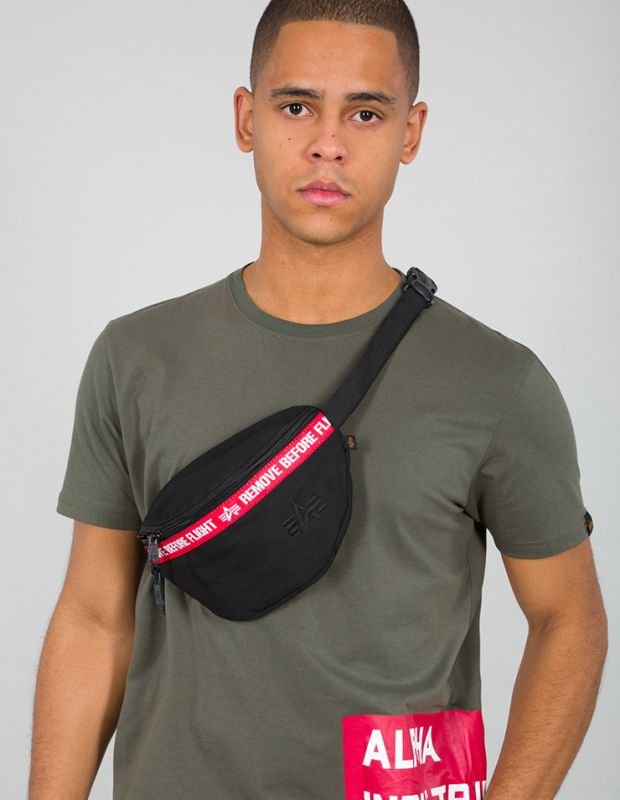 ALPHA INDUSTRIES Ladvinka RBF Waistbag - čierna (126921/03)